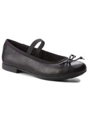 Geox Baleriny J Plie' B J3455B 00043 C9997 D Czarny. Czarne balerinki damskie Geox, bez wzorów, ze skóry, bez obcasa, bez zapięcia. Za 249.99 zł.