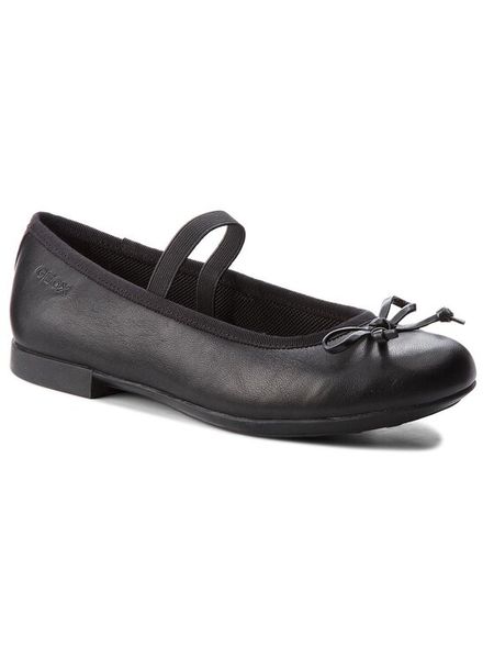 Geox Baleriny J Plie' B J3455B 00043 C9997 D Czarny. Czarne balerinki damskie Geox, bez wzorów, ze skóry, bez obcasa, bez zapięcia. Za 179.99 zł.