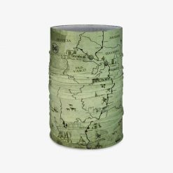 Chusta wielofunkcyjna Buff Coolnet UV+. Zielone szaliki męskie Buff, bez wzorów. Za 82.00 zł.