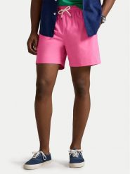 Polo Ralph Lauren Szorty kąpielowe 710957782506 Różowy Classic Fit. Czerwone szorty męskie Polo Ralph Lauren, bez wzorów, z syntetyku. Za 399.99 zł.