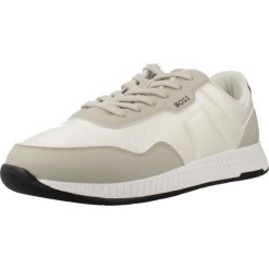 Buty HUGO BOSS TITANIUM RUNN NYPUN Beżowy. Brązowe buty zimowe męskie Hugo Boss, bez wzorów, z syntetyku, bez obcasa, bez zapięcia. Za 609.99 zł.