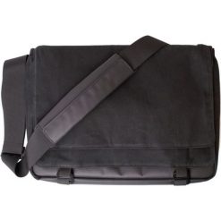 Torba biurowa i szkolna „Metro 15 AVS”. Czarne torby na laptopa damskie ATRAN VELO, bez wzorów. Za 465.40 zł.