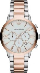 Zegarek Emporio Armani ZEGAREK MĘSKI EMPORIO ARMANI AR11209 (zi042a). Zegarki męskie Emporio Armani, bez wzorów. Za 769.00 zł.