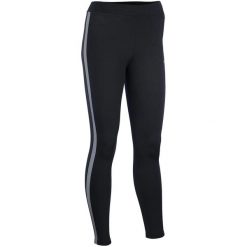 Legginsy z odblaskowym paskiem damskie Avento. Czarne legginsy damskie Avento, s, bez wzorów, z materiału, długie, do biegania. Za 170.50 zł.