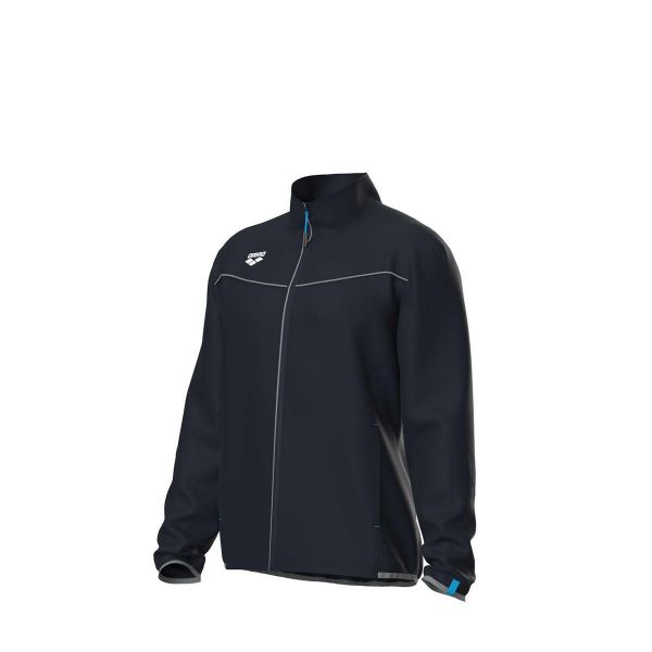 Kurtka z dresu Arena Panel. Niebieskie kurtki męskie ARENA, xs, bez wzorów, z dresówki, eleganckie, bez kaptura. Za 333.50 zł.