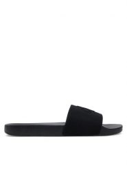 Calvin Klein Jeans Klapki Slide Hf Mono Cv YM0YM01282 Czarny. Czarne klapki męskie Calvin Klein Jeans, bez wzorów, z jeansu, bez zapięcia. Za 119.99 zł.