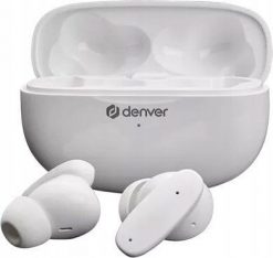 Słuchawki Denver TWE-49 białe. Białe słuchawki bezprzewodowe Denver. Za 57.99 zł.