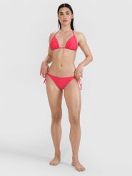4F Dół od bikini damski - różowy XL. Czerwone bikini 4F, uniwersalny, bez wzorów, z elastanu. W wyprzedaży za 39.99 zł.