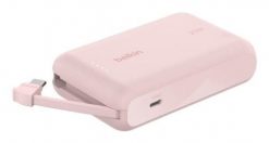 BELKIN POWERBANK 10 000 MAH, 20W, KABEL USB-C,PINK. Różowe powerbanki Belkin. Za 101.99 zł.