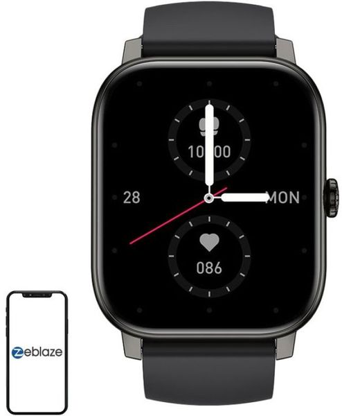 Smartwatch Zeblaze Btalk Pro (czarny) (Btalk Pro BK). Czarne zegarki smartwatch Zeblaze, bez wzorów. Za 113.80 zł.
