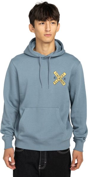 Element Timber Freigh ELYSF00317-BMK0 Niebieskie M. Niebieskie bluzy męskie Element, m, bez wzorów, bez ramiączek, bez kaptura. Za 263.72 zł.