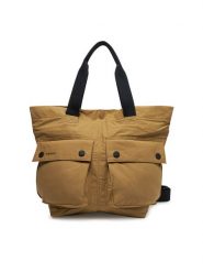 Barbour Torba na laptopa Carry-All UBA0744KH51 Brązowy. Brązowe torby na laptopa damskie Barbour, bez wzorów, z bawełny. Za 589.99 zł.
