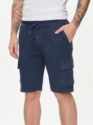 Blend Szorty materiałowe 20716745 Granatowy Regular Fit. Niebieskie szorty męskie Blend, bez wzorów, z bawełny. Za 289.99 zł.