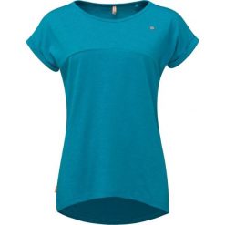 T-shirt damski Loap Blavekarka turkusowy. Niebieskie t-shirty damskie Scarpa, bez wzorów, z bawełny, sportowe, bez kołnierzyka, bez ramiączek. Za 140.99 zł.