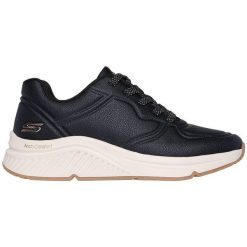 Buty sportowe damskie Skechers Bobs Arch Comfort B. Czarne obuwie sportowe damskie Skechers, bez wzorów, z materiału, bez zapięcia, trekkingowe, Skechers Sport. Za 323.00 zł.