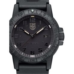 Zegarek męski Luminox XS.0321.BO.L, Quartz, 44mm, 10ATM. Czarne, analogowe zegarki męskie Luminox, bez wzorów, z materiału. Za 1,448.95 zł.