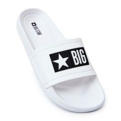 Męskie Klapki Big Star DD174700 Białe. Białe klapki męskie bez wzorów, bez zapięcia. Za 108.07 zł.