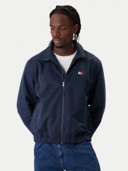 Tommy Jeans Kurtka przejściowa Essential DM0DM22720 Granatowy Regular Fit. Niebieskie kurtki męskie Tommy Jeans, m, bez wzorów, z jeansu, bez kaptura. Za 529.99 zł.