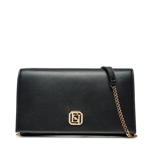 Torebka Elisabetta Franchi. Czarne torebki do ręki damskie Elisabetta Franchi, bez wzorów, bez dodatków. Za 2,549.00 zł.