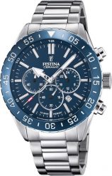 Zegarek Festina Zegarek męski Festina F20575-2 srebrny. Szare zegarki męskie Festina, bez wzorów, srebrne. Za 686.99 zł.