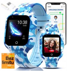 Smartwatch JG Smart NEMO Niebieski. Niebieskie zegarki smartwatch JG Smart, bez wzorów. Za 339.99 zł.