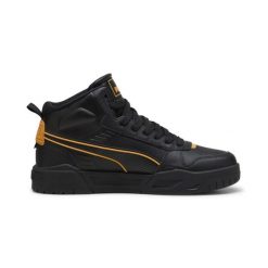 Sneakersy Puma RBD Tech Mid tenisówki czarne (396148-01). Czarne trampki męskie Puma, bez wzorów, z materiału, casualowe, bez zapięcia. Za 359.00 zł.