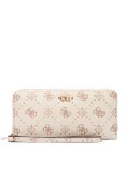 Guess Portfel Carrie Logo Slg SWGP98 98146 Écru. Portfele damskie Guess, ze skóry. Za 299.99 zł.