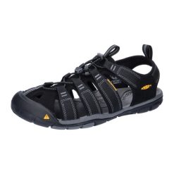 Buty trekkingowe męskie Keen Clearwater Cnx. Czarne buty zimowe męskie Keen, bez wzorów, z materiału, bez obcasa, bez zapięcia. Za 707.00 zł.