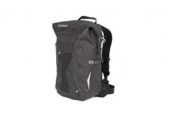 Wodoodporny plecak rowerowy Ortlieb Packman Pro2 Czarny. Czarne plecaki męskie Ortlieb, bez wzorów, z materiału. Za 649.90 zł.