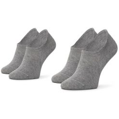 Skarpety krótkie Tommy Hilfiger. Szare skarpetki damskie Tommy Hilfiger, bez wzorów. Za 59.99 zł.