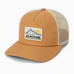 Czapka z daszkiem Dakine Cruisin Trucker. Brązowe czapki damskie Dakine, bez wzorów, sportowe. Za 243.50 zł.
