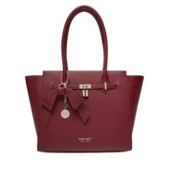Torebka Nine West. Czerwone shopperki damskie Nine West, bez wzorów, bez dodatków. Za 369.99 zł.