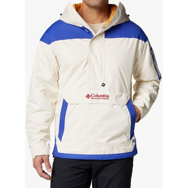Kurtka ocieplana męska Columbia Challenger II Insulated Pullover. Białe kurtki męskie Columbia, m, bez wzorów, sportowe, bez kaptura. Za 503.99 zł.