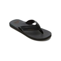 Sandały dla Mężczyzn CARVER NATURAL Czarny. Brązowe sandały męskie Quiksilver, bez wzorów, z gumy, bez zapięcia. Za 319.99 zł.