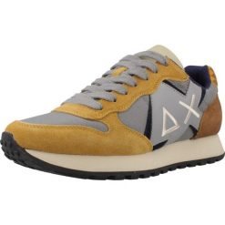 Buty SUN68 JAKI WINTER Jasnobrązowy. Brązowe buty zimowe męskie SUN68, bez wzorów, ze skóry, bez obcasa, bez zapięcia. Za 286.99 zł.