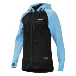 Bluza neoprenowa do sportów wodnych damska Prolimit SUP Hoody Zipper. Niebieskie bluzy damskie PROLIMIT, l, bez wzorów, z neoprenu, sportowe, bez ramiączek, z kapturem. Za 719.00 zł.