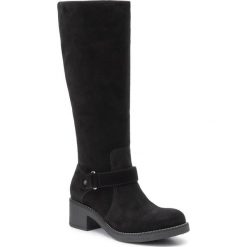 Kozaki LASOCKI - SM-A225-1 Black. Czarne kozaki damskie Lasocki, bez wzorów, ze skóry, bez obcasa, bez zapięcia. Za 399.99 zł.