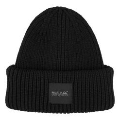 Czapka Z Dzianiny Unisex Dla Dorosłych Connora Fisherman Christian Lacroix. Czarne czapki damskie Regatta, bez wzorów, z dzianiny. Za 59.99 zł.
