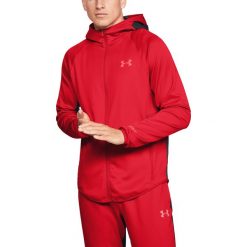 Under Armour Select Warm-Up Bluza Czerwony. Czerwone bluzy męskie Under Armour, l, bez wzorów, z materiału, bez ramiączek, bez kaptura. Za 550.95 zł.