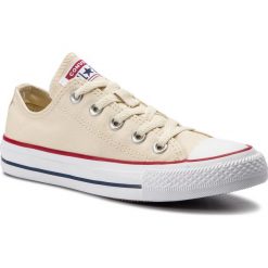 Trampki CONVERSE - Ctas Ox 159485C Natural Ivory. Brązowe trampki i tenisówki damskie Converse, bez wzorów, z gumy, bez zapięcia. W wyprzedaży za 259.00 zł.