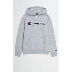 Bluza sportowa męska Champion Big Logo Print. Czarne bluzy sportowe męskie Champion, na zimę, l, bez wzorów, z kapturem, snowboardowy. Za 322.00 zł.