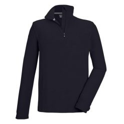 Bluza męska Killtec KSW 99 MN FLC SHRT. Fioletowe bluzy sportowe męskie KILLTEC, na zimę, l, bez wzorów, z polaru, bez kaptura, narciarskie. W wyprzedaży za 89.99 zł.