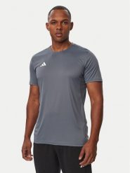 Adidas Koszulka techniczna Adizero Essentials Running KT4840 Szary Slim Fit. Szare koszulki sportowe męskie Adidas, l, bez wzorów, z syntetyku, bez ramiączek, do biegania. Za 129.99 zł.