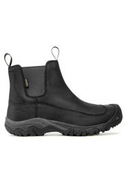 Keen Sztyblety Anchorage Boot III WP 1017789 Czarny. Czarne botki męskie Keen, bez wzorów, z nubiku, bez obcasa, bez zapięcia. Za 519.99 zł.