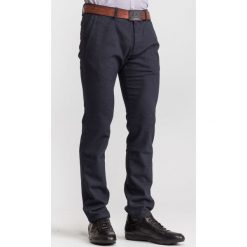 Granatowe Chinosy męskie. Niebieskie eleganckie spodnie męskie JOOP! Jeans, bez wzorów. Za 240.00 zł.