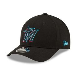 Czapka z daszkiem New Era 9forty Miami Marlins MLB Plyr Rep MC. Białe czapki damskie New Era, bez wzorów, z materiału, eleganckie. Za 166.50 zł.