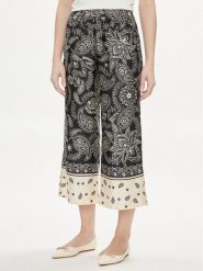 Liu Jo Spodnie materiałowe MA4407 T6660 Czarny Relaxed Fit. Czarne spodnie materiałowe damskie Liu Jo, bez wzorów, z materiału. Za 589.99 zł.