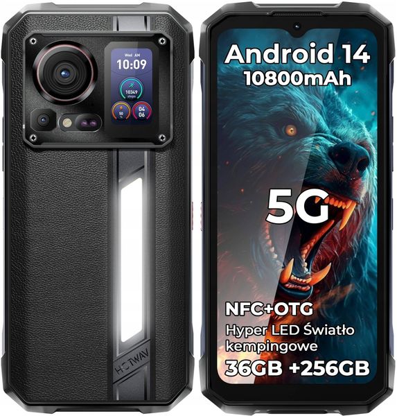 Smartfon Hotwav Smartfon HOTWAV Hyper 7 Pro (czarny). Czarne smartfony Hotwav. Za 1,242.94 zł.