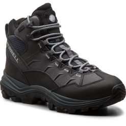 Trekkingi MERRELL - Thermo Chill Mid Wp J16466 Black. Czarne obuwie trekkingowe damskie Merrell, z materiału, bez zapięcia. W wyprzedaży za 329.00 zł.