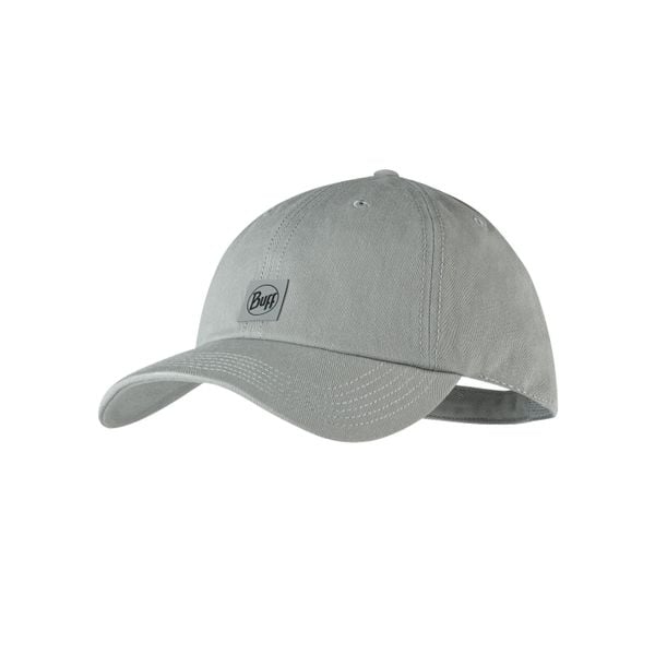 Czapka z daszkiem Buff Solid Zire. Szare czapki damskie Buff, bez wzorów, z bawełny, klasyczne. Za 104.00 zł.